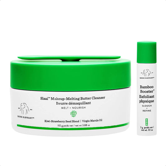 Drunk Elephant Slaai Makeup-Melting Butter Cleanser - 110 g/3.88 oz - Cleansing Balm - Clean Clinical Skincare - Cruelty-Free - Dermatologist-Tested Beauty & Personal Care Drunk Elephant