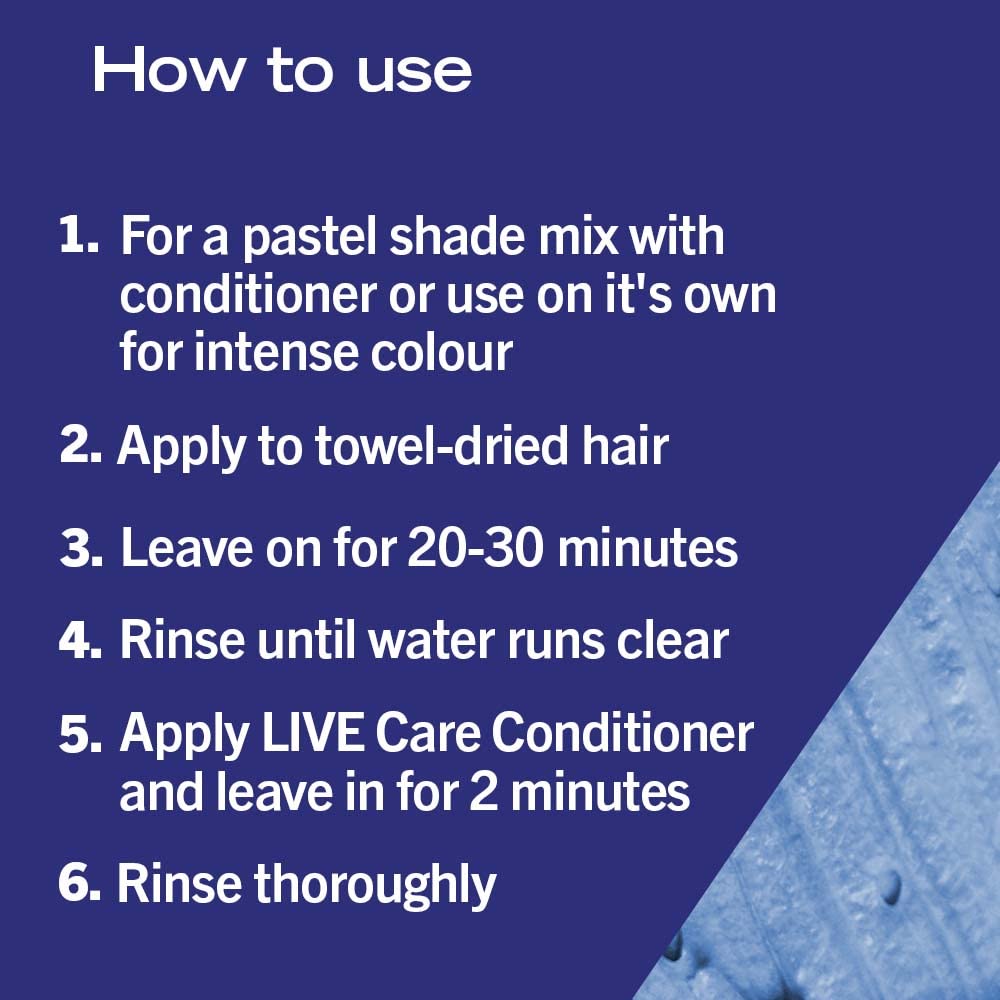 Live Color Xxl Schwarzkopf Ultra Brights 95 Electric Blue Beauty & Personal Care LIVE