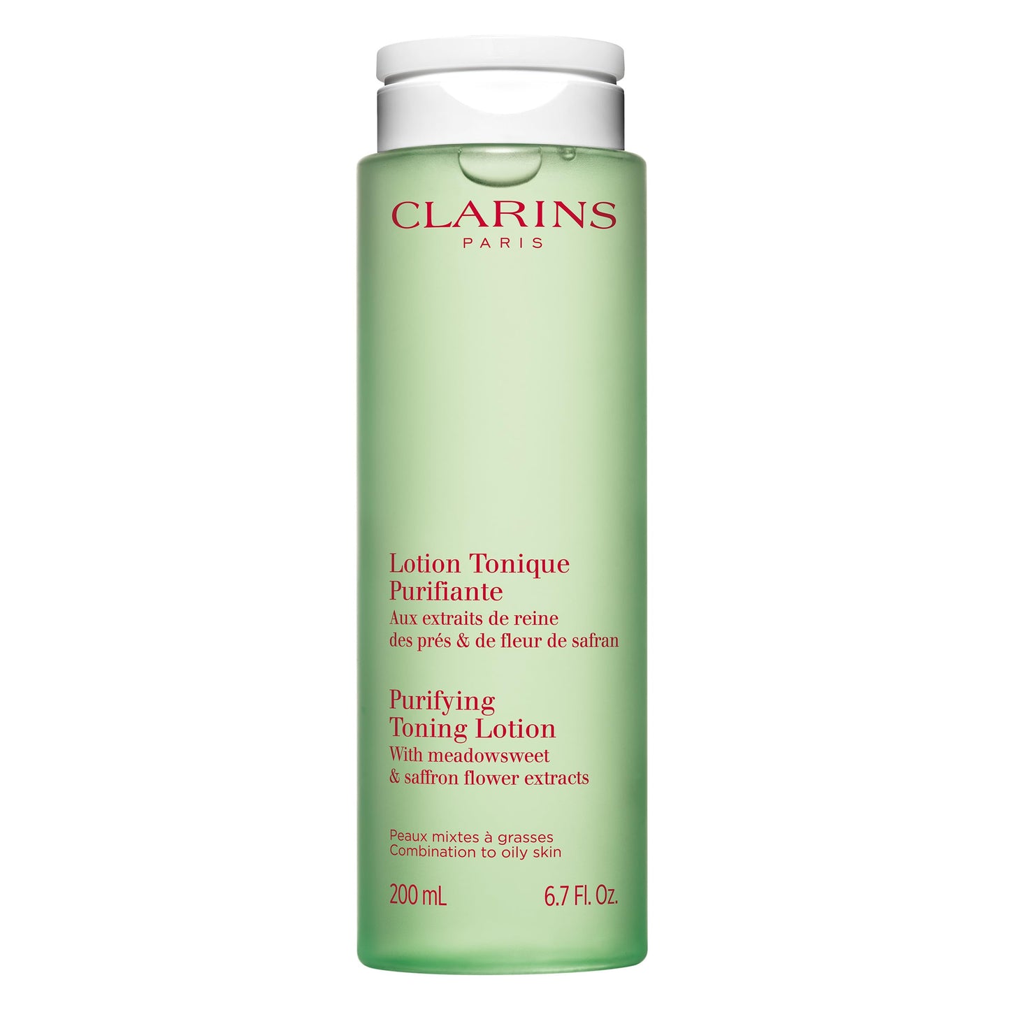 Clarins Purifying Toning Lotion | Less Oily Skin After 14 Days of Use* | Cleanses, Hydrates, Purifies, Mattifies and Balances Skin's Microbiota | Beauty & Personal Care Clarins