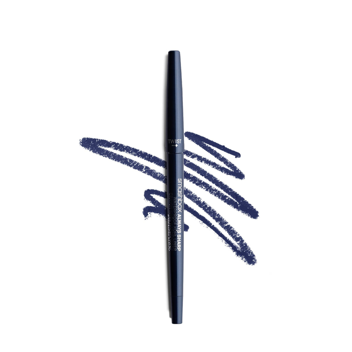 Smashbox Always Sharp Longwear Kohl Eyeliner Pencil | Self-Sharpening Cap When You Twist | Long Lasting, Waterproof Eyeliner, 0.01 Ounce, French Navy Beauty & Personal Care Smashbox