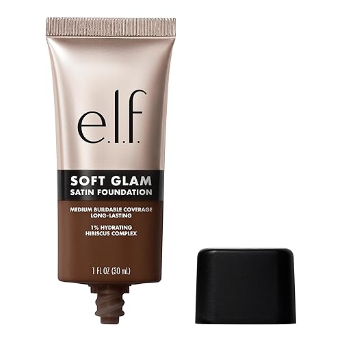 e.l.f. Soft Glam Foundation, Medium Coverage, Long-Lasting & Buildable Foundation For A Smooth, Satin Finish, Vegan , 61 Rich Cool Beauty & Personal Care e.l.f.