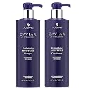 Alterna Haircare CAVIAR Anti-Aging Replenishing Moisture Shampoo and Conditioner Set, 16.5 Fl Oz | Protects, Restores and Hydrates | Sulfate Free Beauty & Personal Care Alterna