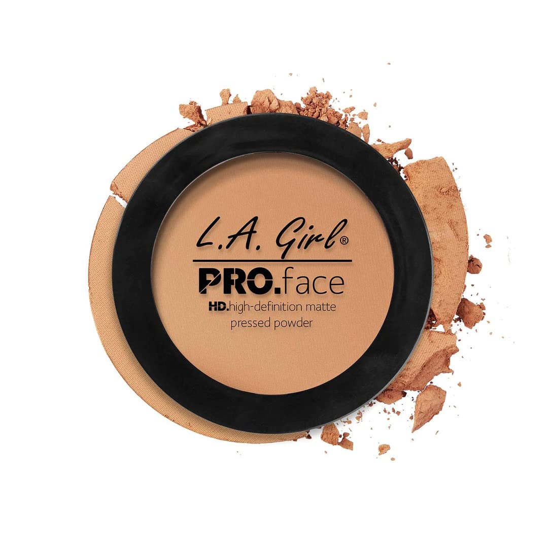 L.A. Girl PRO.Face Matte Pressed Powder, Warm Honey GPP607 Beauty & Personal Care L.A. Girl