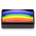 Kraze FX Dome Stroke - Essential Rainbow (25 gm), Professional 1-Stroke Split Cake, Hypoallergenic, Non-Toxic, Water Activated Face & Body Painting Beauty & Personal Care Kraze FX