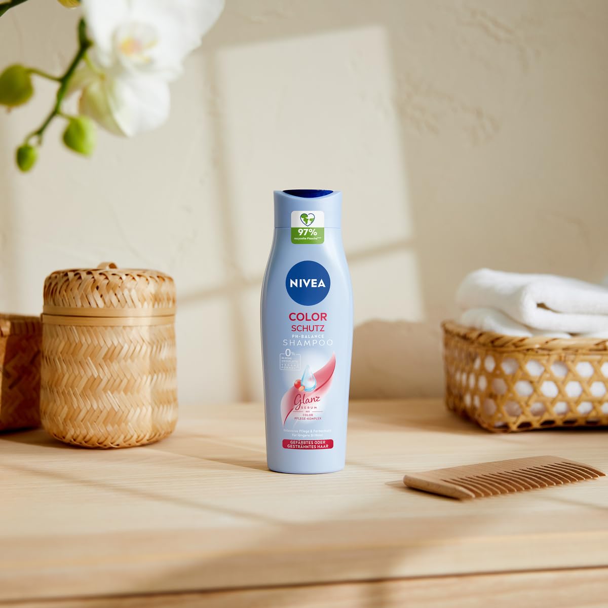 Nivea Color Care & Protect Shampoo 250 ml / 8.4 fl oz by Nivea Beauty & Personal Care NIVEA