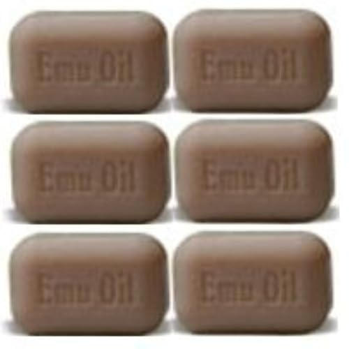 SOAP WORKS Emu Oil Soap Bar, 6 Count Beauty & Personal Care THE SOAP WORKS
