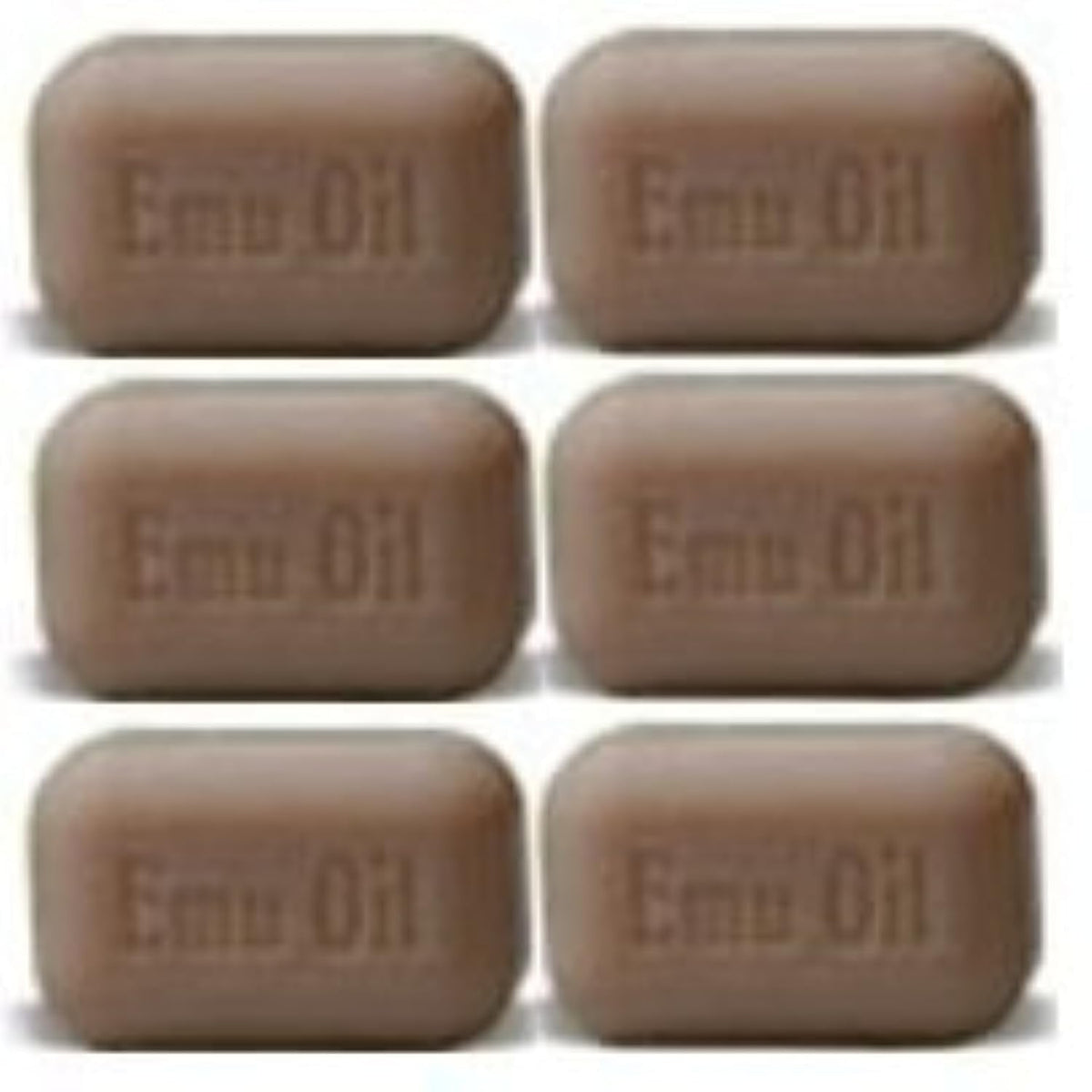 SOAP WORKS Emu Oil Soap Bar, 6 Count Beauty & Personal Care THE SOAP WORKS