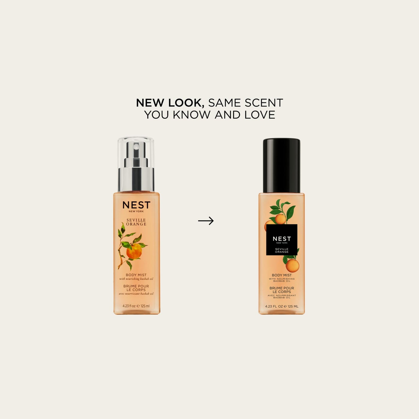 NEST New York Seville Orange Body Mist - 125 mL - Vegan & Cruelty Free Beauty & Personal Care NEST New York