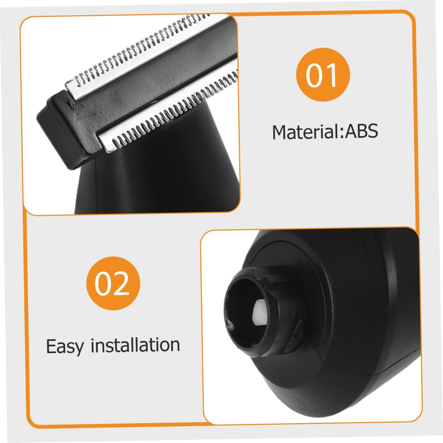 UTHCLO Precision Trimmer Head for Shaver Replacement Electric Razor Head Wide Compatibility Easy to Install Stylish Functional Design Beauty and Personal Care UTHCLO