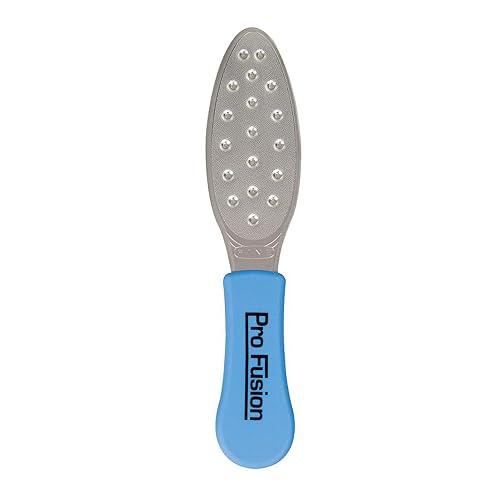 ForPro Pro Fusion Stainless Steel Pedi File - Coarse, Double-Sided Professional Quality - Blue Handle Pedicure File for Heels and Feet - 8.25” L Beauty & Personal Care ForPro Professional Collection