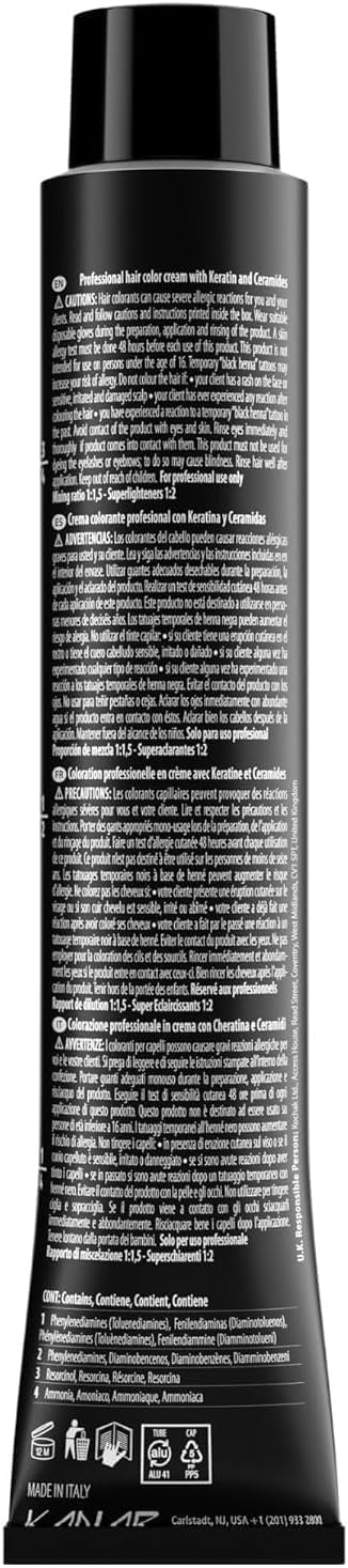 Cree Professional 7.01 - Cold Blond Permanent Hair Color - Long Lasting, Rich Vibrant - Gray Coverage 100ml - 3.4 fl.oz. Beauty & Personal Care Créé