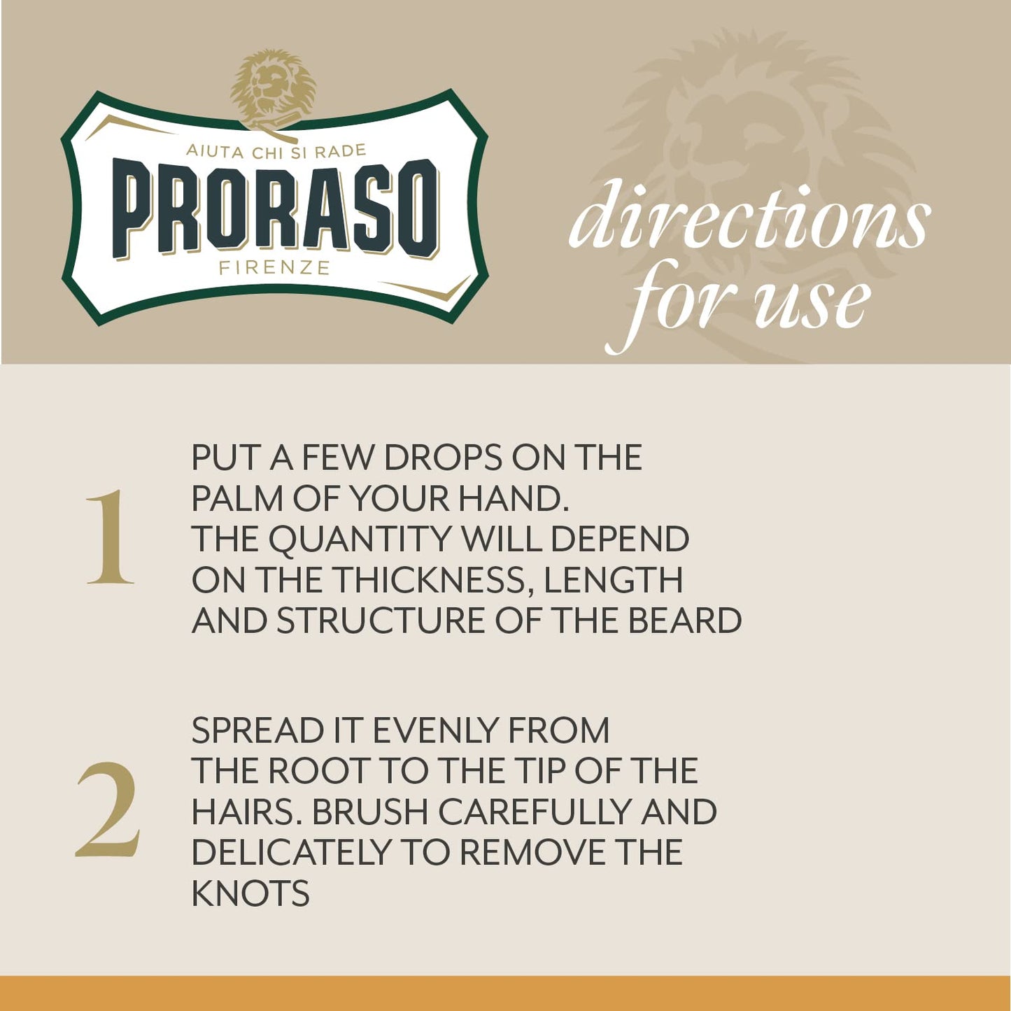 Proraso Wood and Spice Beard Oil - Moisturizing Avocado, Sunflower, Cedarwood & Vanilla Condition Beards & Add Shine - Leave In Facial Hair Oil Beauty and Personal Care Proraso