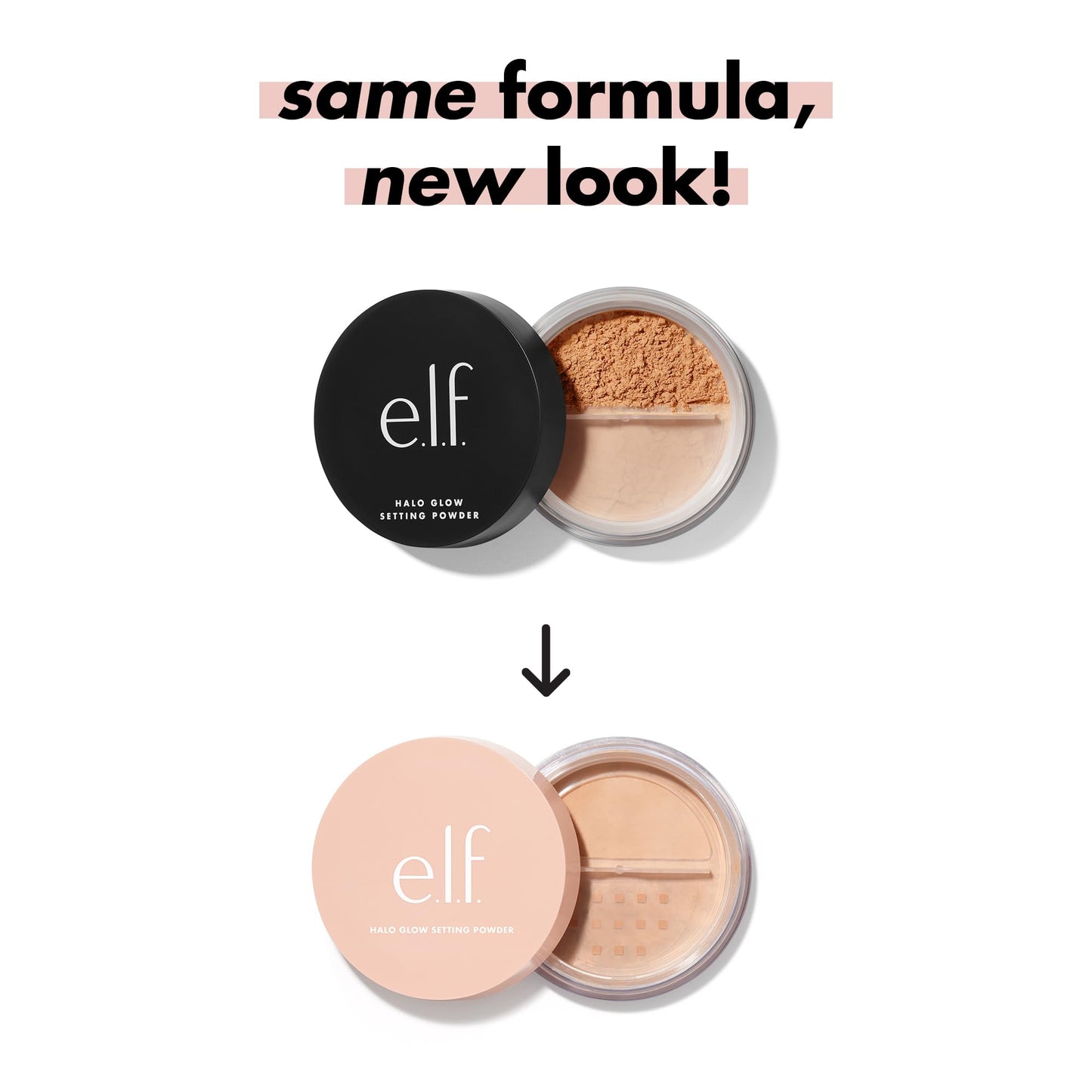 e.l.f. Halo Glow Soft Focus Setting Powder, Silky & Creates Soft Glow Without Shine, Smooths Pores & Lines, Vegan , Deep Beauty & Personal Care e.l.f.