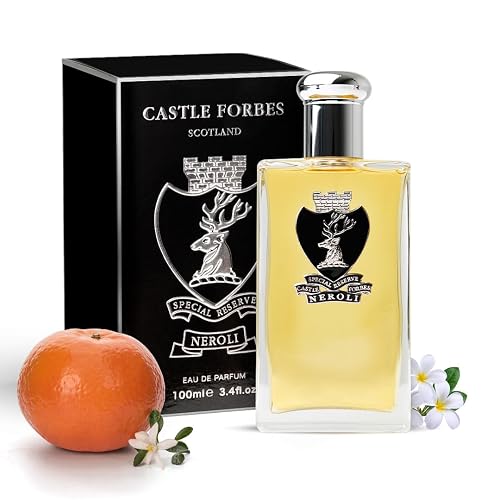 Castle Forbes Neroli Special Reserve Men's Cologne, 100ml | Luxurious, Elite Fragrance with Precious Essential Oils | Paraben-Free, Cruelty-Free Beauty & Personal Care Castle Forbes