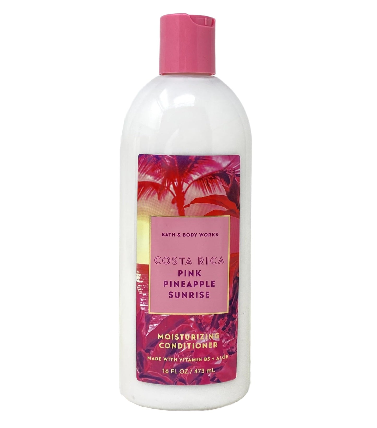 Bath & Body Works Costa Rica Pink Pineapple Sunrise 2 Pack Moisturizing Conditioner Bundle with a Natural Oats Sample Soap Beauty & Personal Care Bath & Body Works