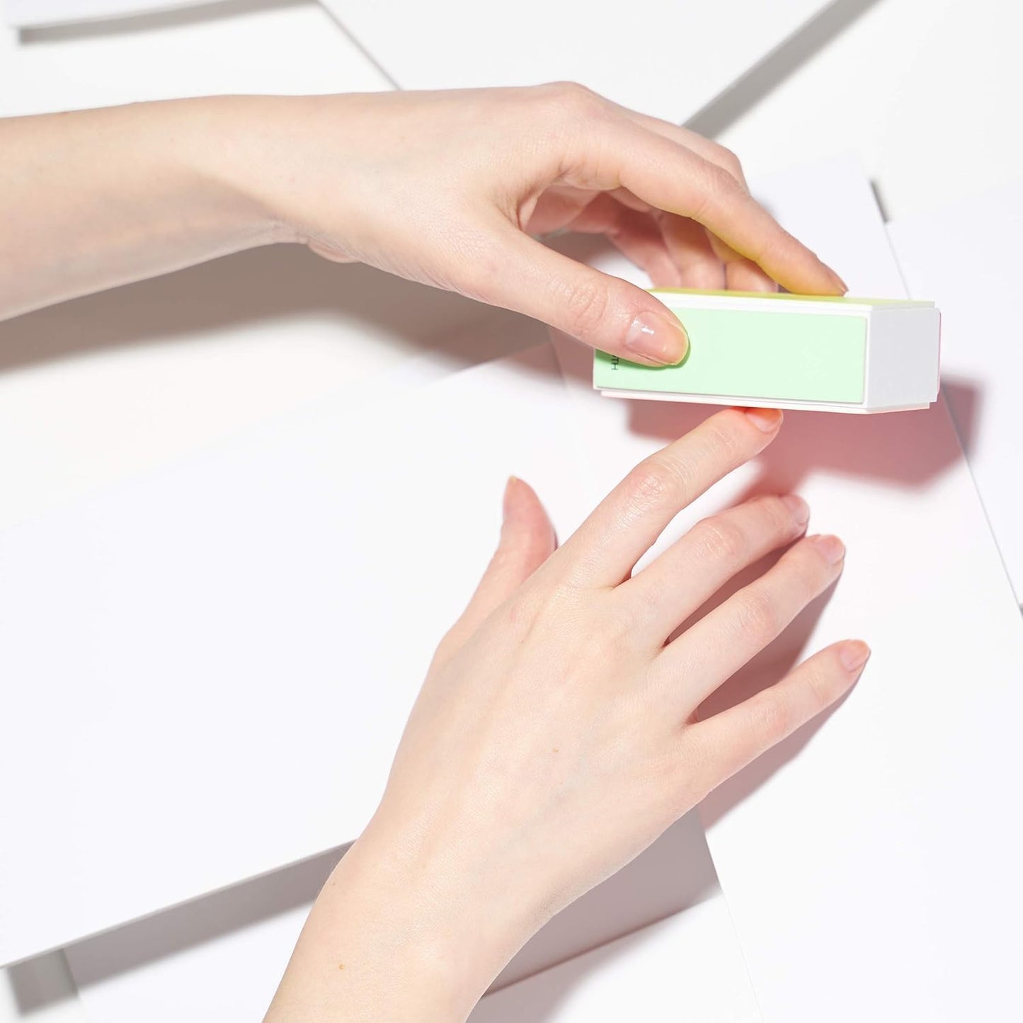 Tweezerman Neon 4-in- File, Smooth & Shine Block Beauty & Personal Care Tweezerman