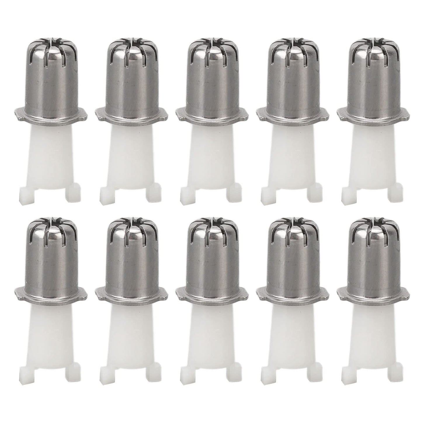 10pcs Nose Hair Trimmer Head, Universal Replacement Nose Hair Clipper Blade Heads for Accurate Shaving Practical Accessories for Trimming Nose Hairs Beauty and Personal Care Sonew