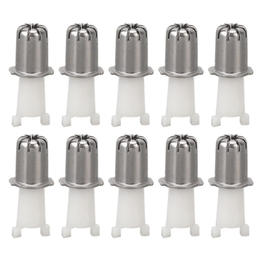 10pcs Nose Hair Trimmer Head, Universal Replacement Nose Hair Clipper Blade Heads for Accurate Shaving Practical Accessories for Trimming Nose Hairs Beauty and Personal Care Sonew