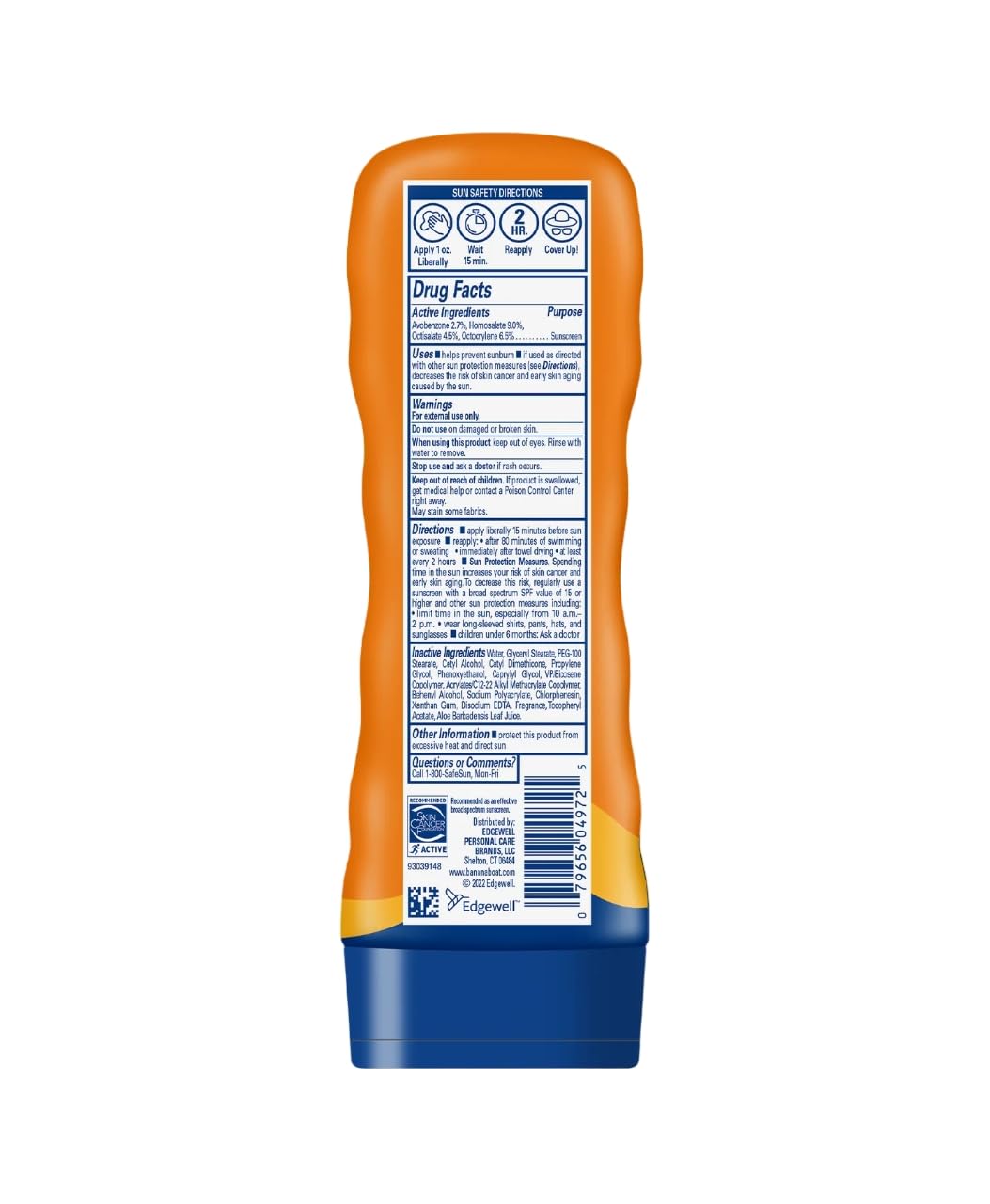 Banana Boat Spf50 Sport 8 Ounce (235ml) (6 Pack) Beauty & Personal Care Banana Boat