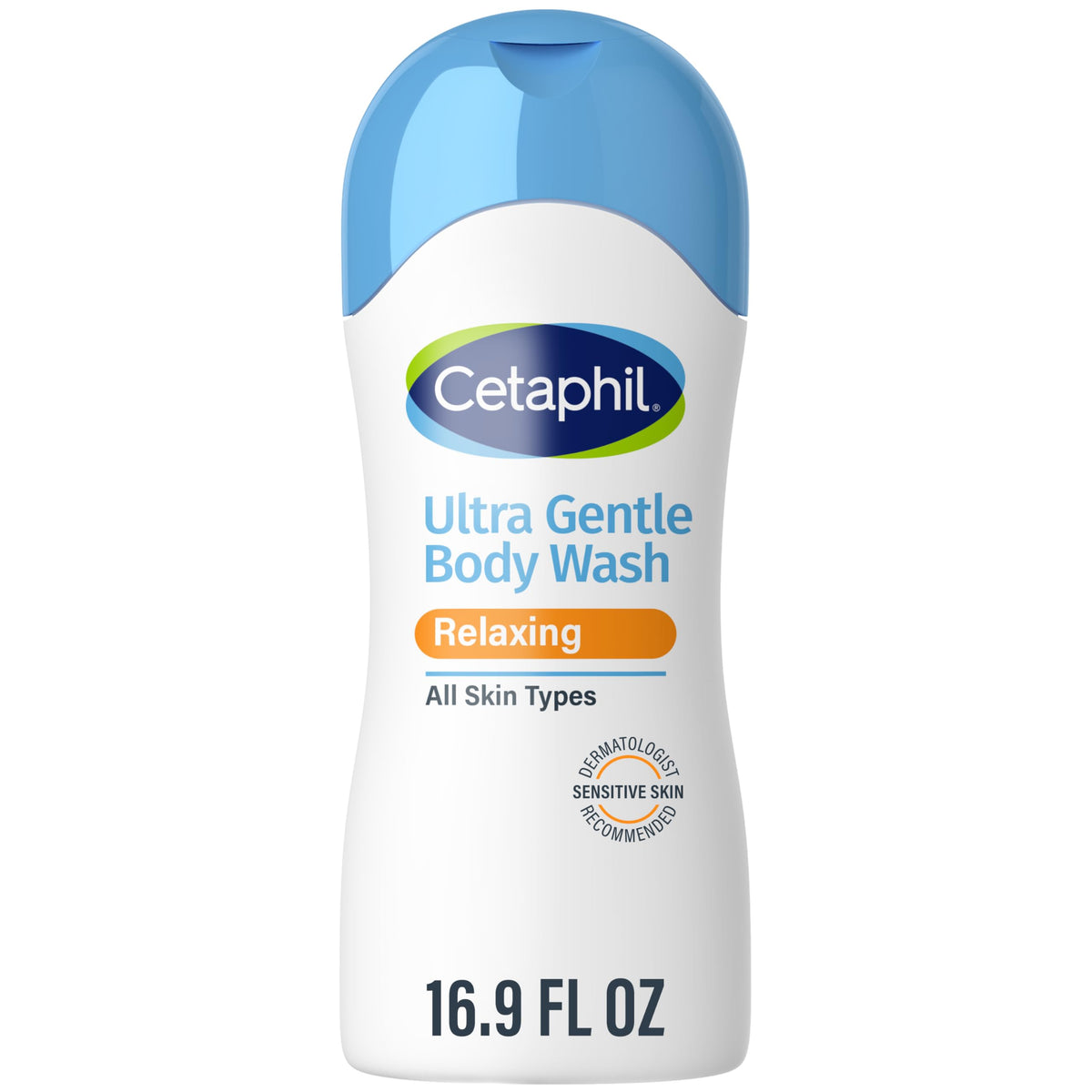 Cetaphil Ultra Gentle Relaxing Body Wash, For Dry to Normal, Sensitive Skin, 16.9oz, with Aloe Vera, Calendula, Vitamin B5, Hypoallergenic Beauty & Personal Care Cetaphil