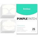 Full Face Pimple Patches (5 Pack, 25 Patches),XL Hydrocolloid Acne Patches for Whole Face,Nose,Chin,Forehead,Cheeks w/Tea Tree Oil&Salicylic Beauty & Personal Care Breiboz