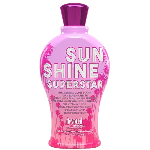 Devoted Creations Sunshine Superstar Dark Tan Enhancer (360ml) Beauty & Personal Care Devoted Creations