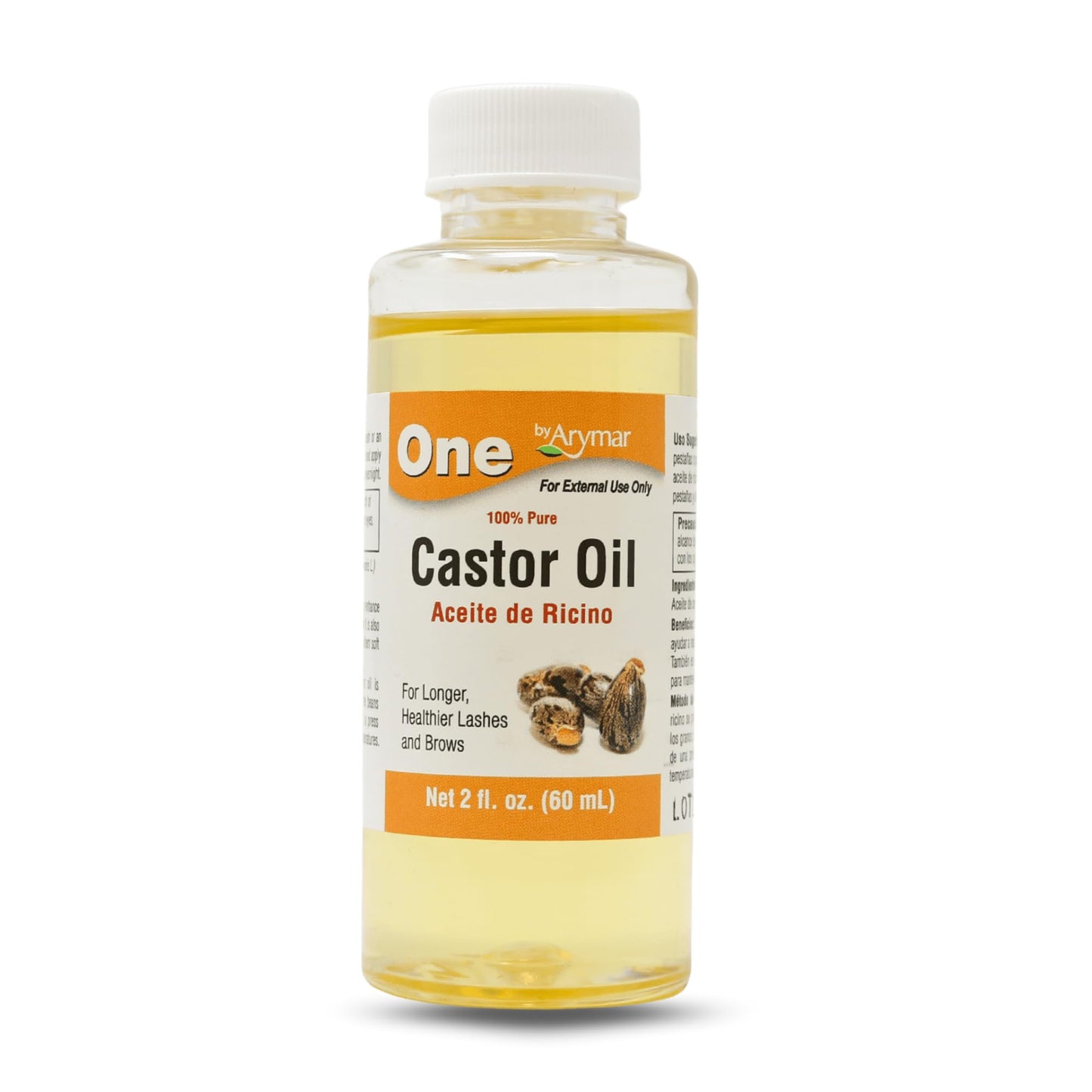 Arymar 100% Pure Castor Oil Cold Pressed and Natural Moisturizer for Hair Skin and Scalp 2 Fl Oz Beauty & Personal Care Arymar