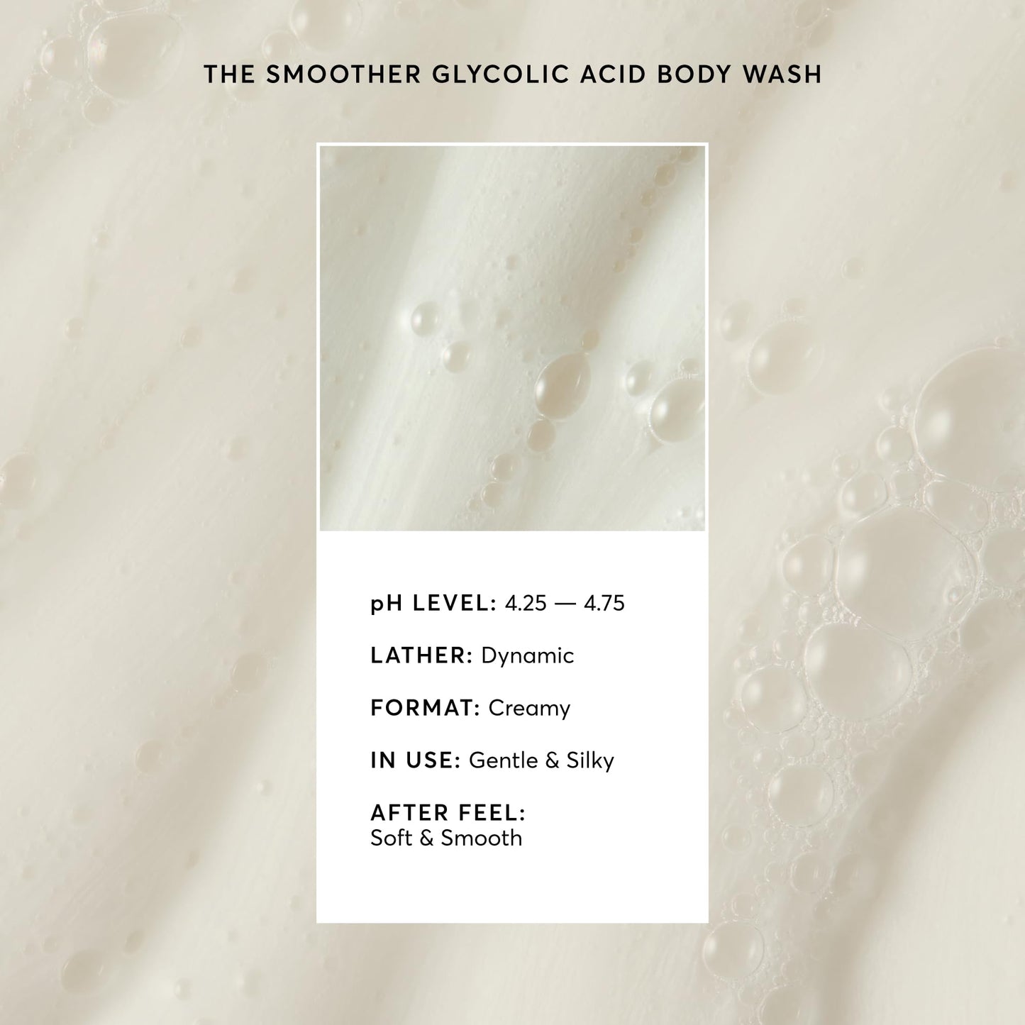 Naturium The Smoother Glycolic Acid Exfoliating Body Wash, Soft & Smoothing Cleanser, 16.9 oz Beauty & Personal Care Naturium