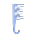 XO Curls Shower detangling hair comb, Wide tooth comb, Comb with hook for easy hanging in shower, Gentle on Scalp, Hair comb for with curly & wavy Beauty & Personal Care XO Curls