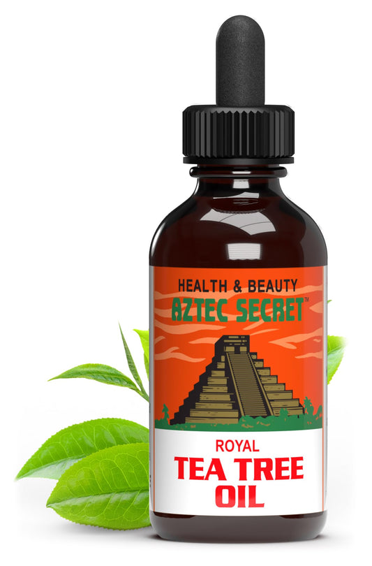 Aztec Secret - Royal Tea Tree Oil - 100% Pure - 2 OZ - Deep Hair & Skin Moistruizer - 1 pack (2 oz)