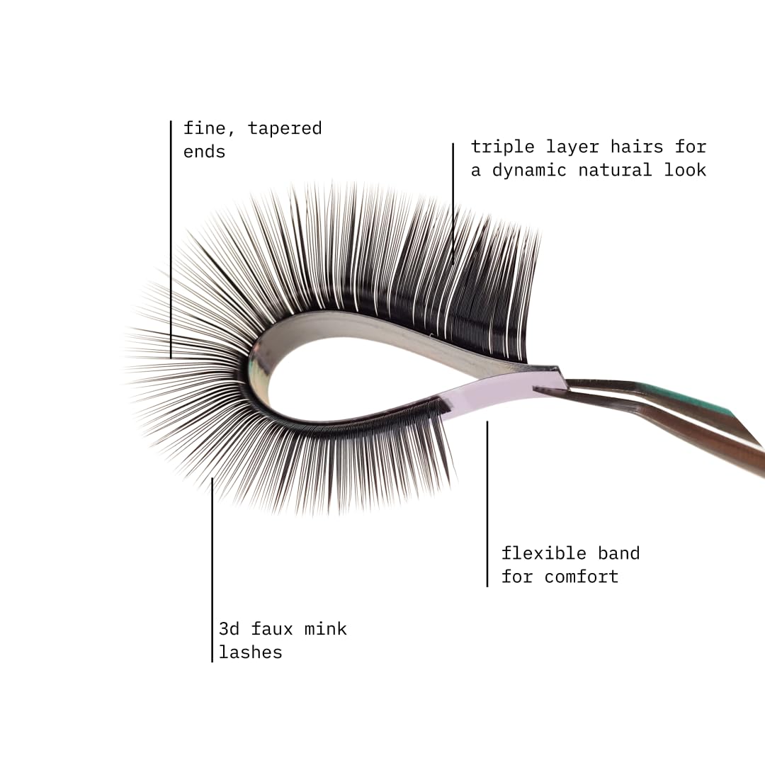 KARA BEAUTY Fabulashes Bold 3D Faux Mink Strip Lashes - Thick Fake Eyelashes, Dramatic Lash Strips for Goth & Full Glam - Reusable Fluffy Falsies Beauty & Personal Care Kara Beauty