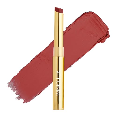 Winky Lux Skinny Plump Demi Matte Lipstick - Light Neutral Pink Lip, Natural Plump Lipstick, Weightless Long Lasting Soft Matte Lip Crayon, Infused Beauty & Personal Care Winky Lux
