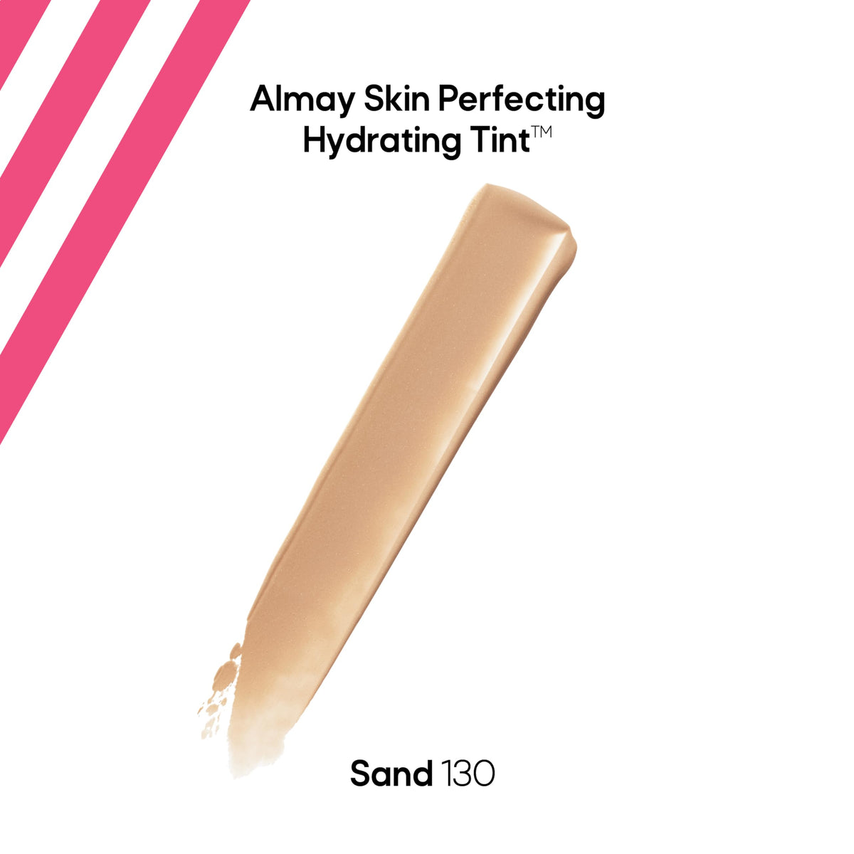 Almay Skin Perfecting Hydrating Tint Foundation, 130 Sand, 0.94 fl oz