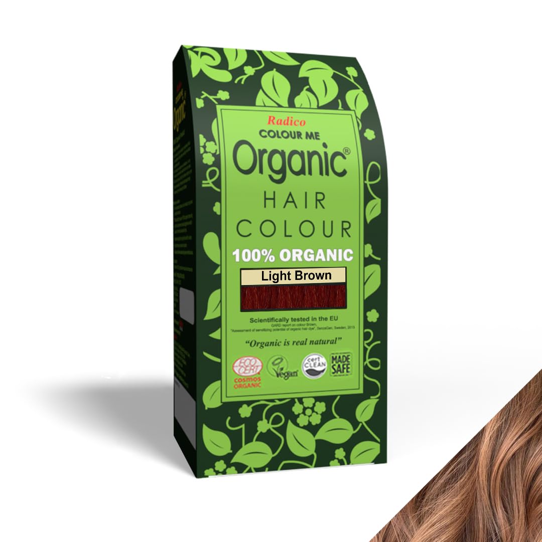 Radico Colour Me Organic (Light Brown) Beauty & Personal Care Radico