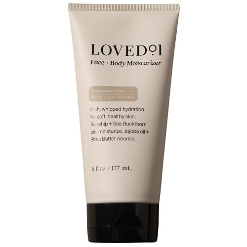 Loved01 Daily Face & Body Moisturizer, John Legend Skincare, Fragrance-Free & Non-Greasy Shea Butter Cream, Deep Hydrating Formula for Dry & Sensitive Beauty & Personal Care Loved01