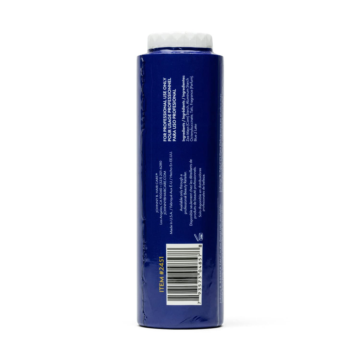 JOHNNY B. Professional Barber Talc Talcum Powder 7 oz. Beauty & Personal Care JOHNNY B.