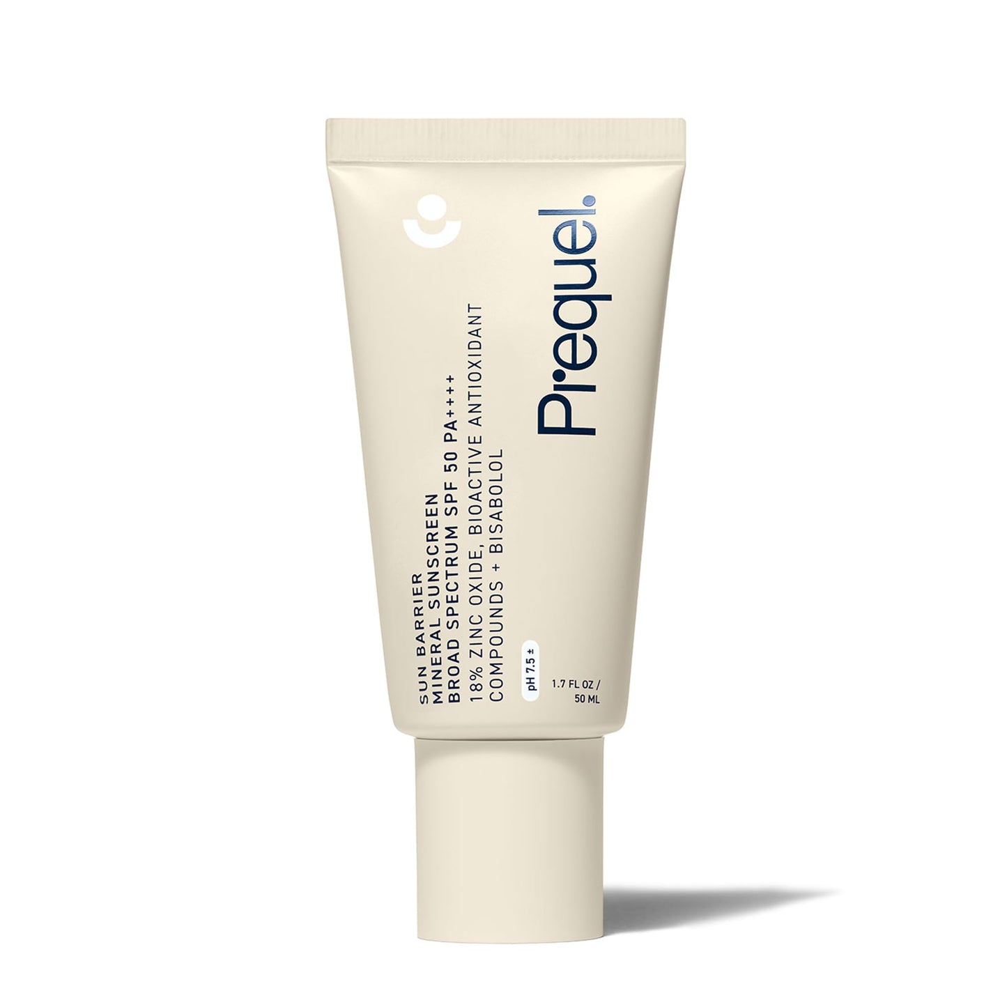 Prequel Skin Sun Barrier Mineral Sunscreen SPF 50. PA++++ Broad Spectrum Zinc Oxide Sunblock with Semi-Transparent Lightweight Texture. Moisturizing Beauty & Personal Care Prequel