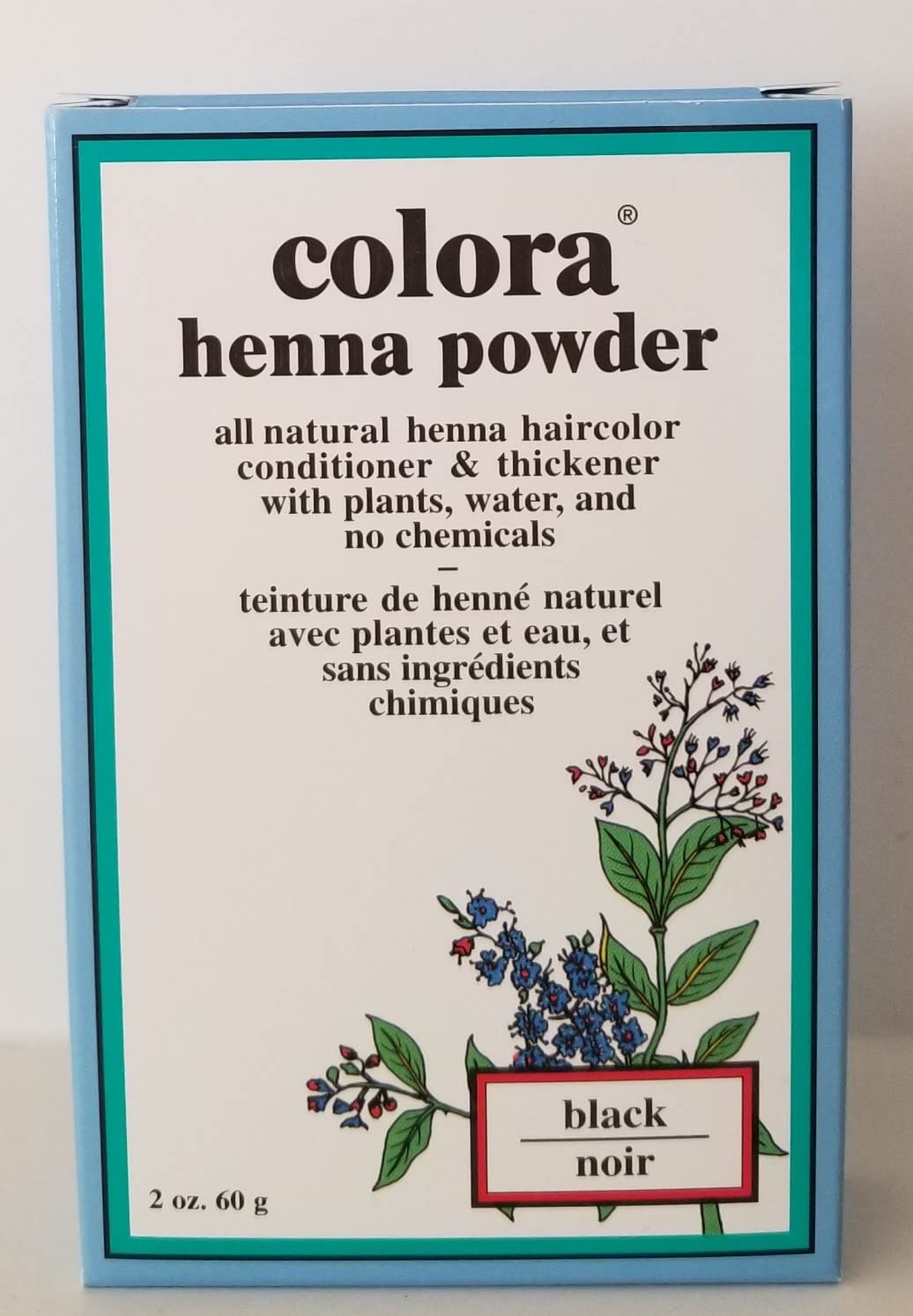 Colora Henna Powder Hair Color Black 2 Ounce (Pack of 3) Beauty & Personal Care Colora Henna