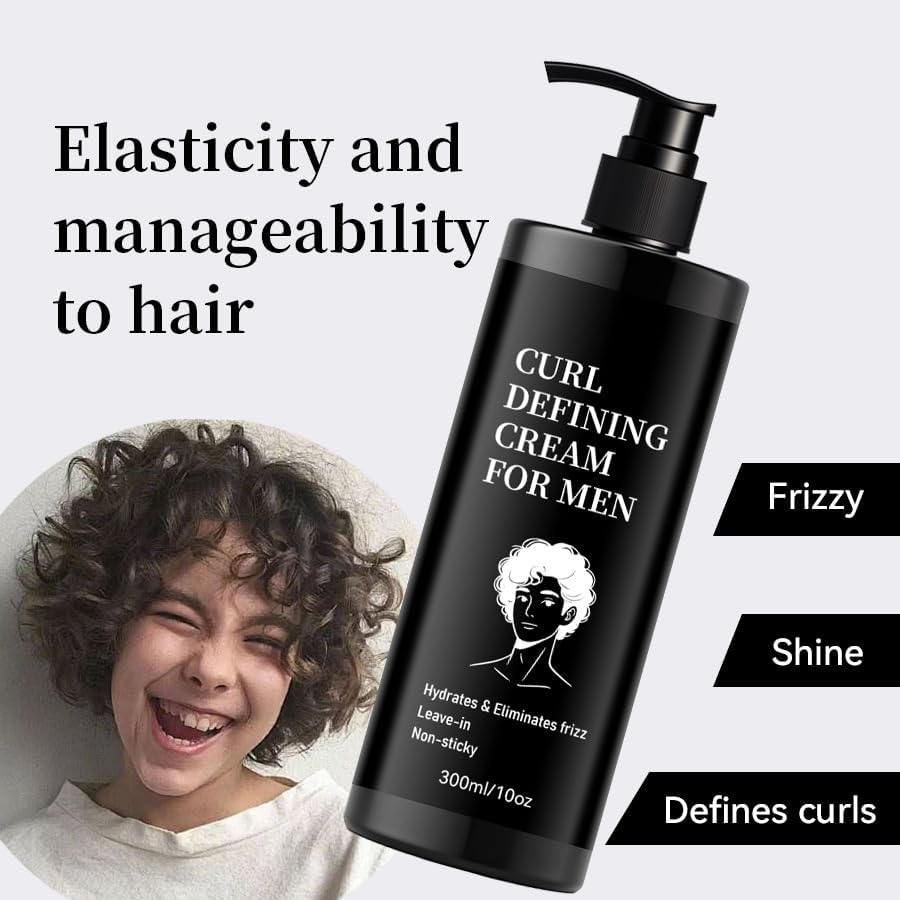 Curl Defining Cream - Anti-Frizz Curling Cream for Curly Hair Anti Frizz, Moisturizing, Smoothing for Curly & Wavy Hair, Hydrate & Adds Shine Beauty & Personal Care Soelegant