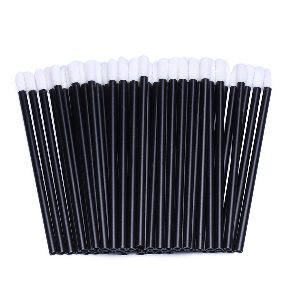 200 Pieces Disposable Lip Wands, Lip Brushes, Lipstick & Gloss Applicators Lint Free Makeup Applicator Brush Beauty Tool Beauty & Personal Care BTYMS