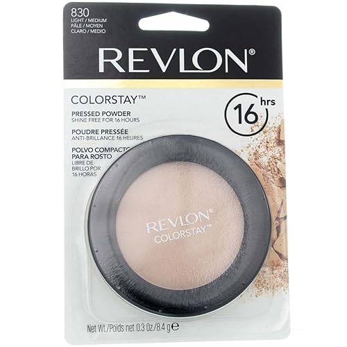 Revlon ColorStay Pressed Powder with SoftFlex, Light Medium 830, 0.3 Ounces (Pack of 2) Beauty & Personal Care REVLON