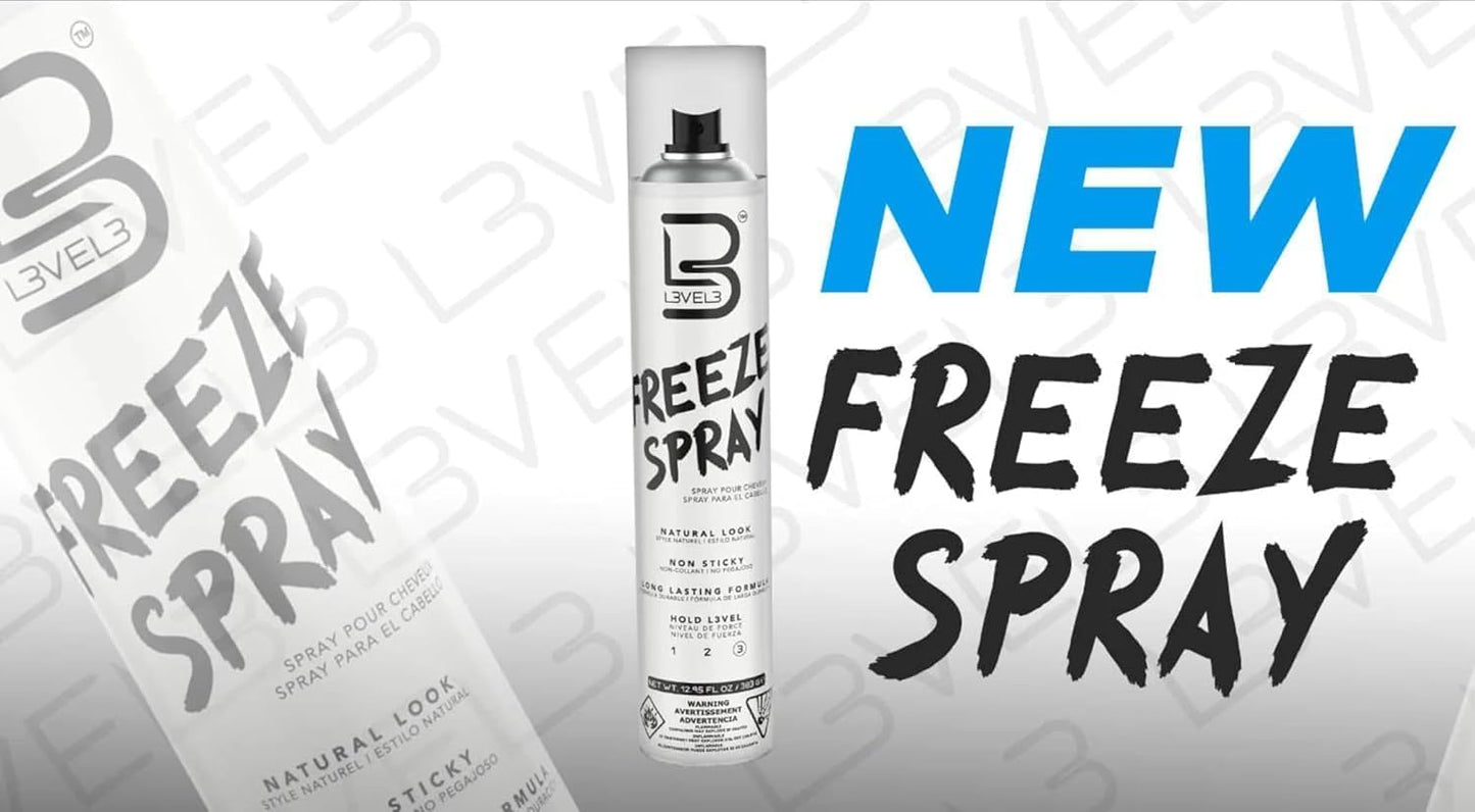 L3 Level 3 Hair Spray - Long Lasting and Strong Hold Hair Spray Beauty & Personal Care L3