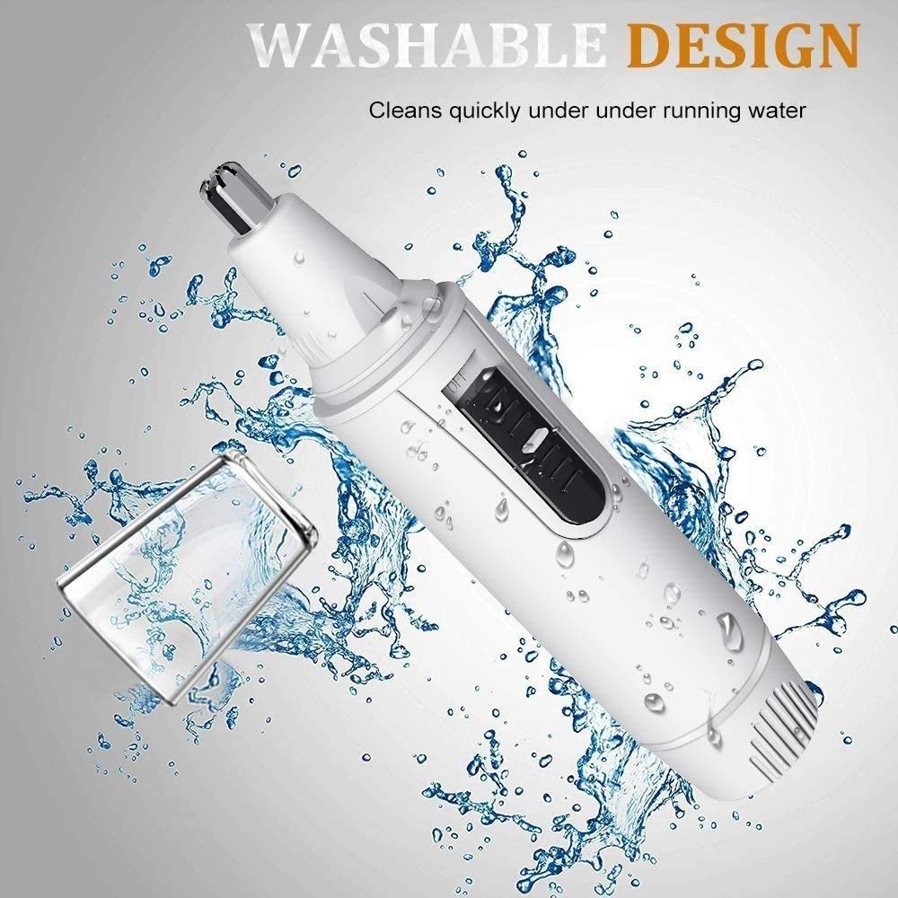 LEONYS Nose and Ear Hair Trimmer - Painless Precision Tool, Battery Powered,Wet/Dry, Easy to Clean Beauty and Personal Care LEONYS
