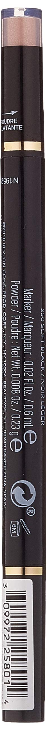 Revlon ColorStay Brow Shape and Glow, Soft Black Beauty & Personal Care REVLON