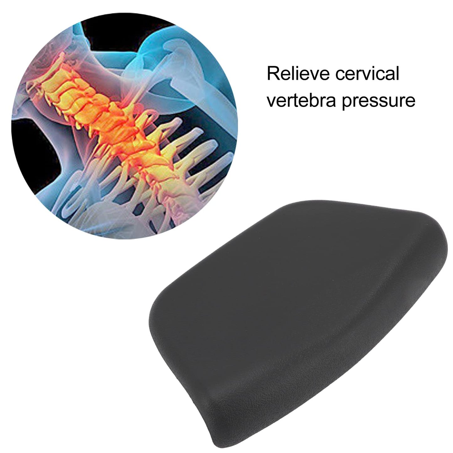 Bath Pillow for Tub, Silicone Small Bath Pillow with Non Slip Suction Cups, Relaxing Spa Essentials Bathtub Cushion for Bathtub, Hot Tub, Home Spa Beauty and Personal Care Tomotato