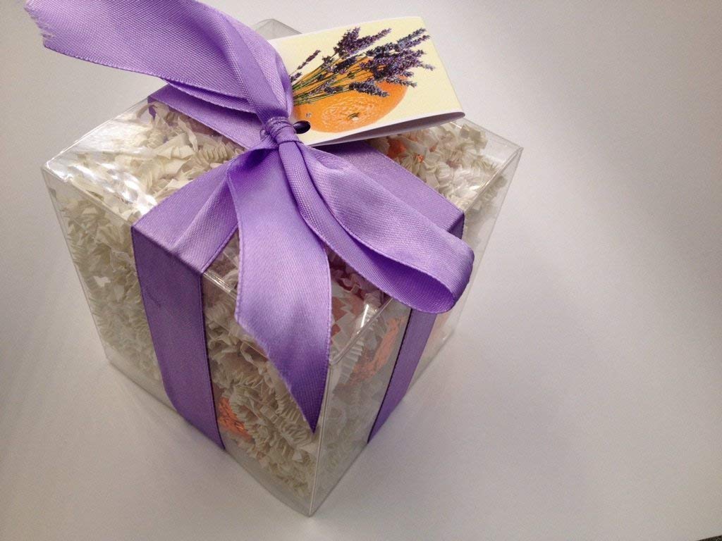Spa Pure CLEMENTINELAVENDER Bath Bombs: GIFT SET with 6 Bath Bomb Fizzies with Shea, Mango & Cocoa Butter, Ultra Moisturizing (14 Oz) Great for Dry Beauty and Personal Care Spa Pure