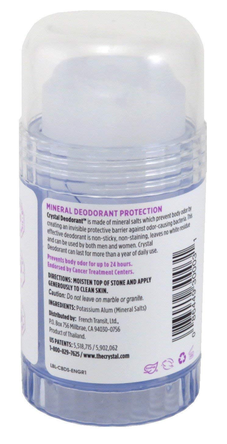Crystal Deodorant Stick 4.25 Ounce (125.7ml) (6 Pack) Beauty and Personal Care Crystal Essence