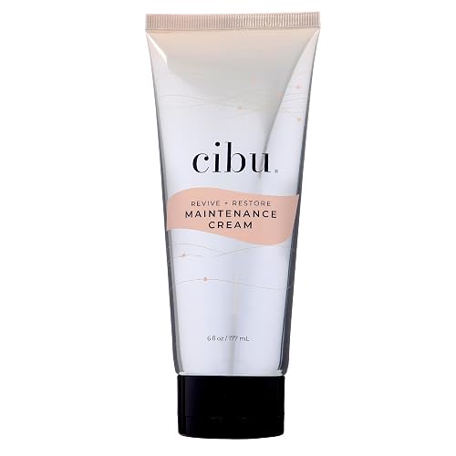 CIBU Revive and Restore Maintenance Cream - Heat Protectant for Hair with Oleic Acid, Linoleic Acid, Vitamin E - Heat Protectant Cream to Fortify Beauty & Personal Care CIBU