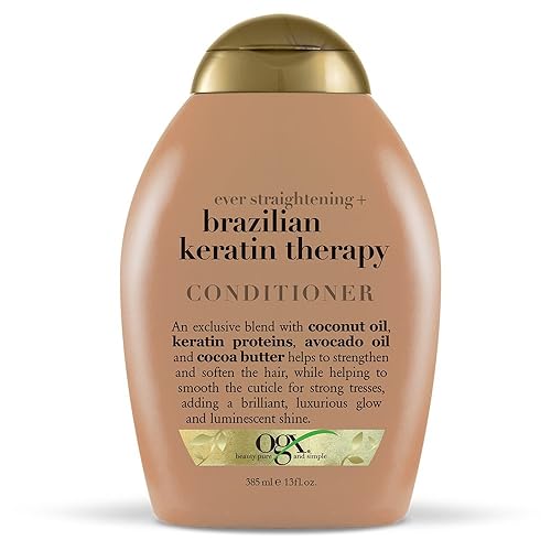 OGX Ever-Straightening + Brazillian Keratin Therapy Conditioner, 13 Ounce Beauty & Personal Care OGX