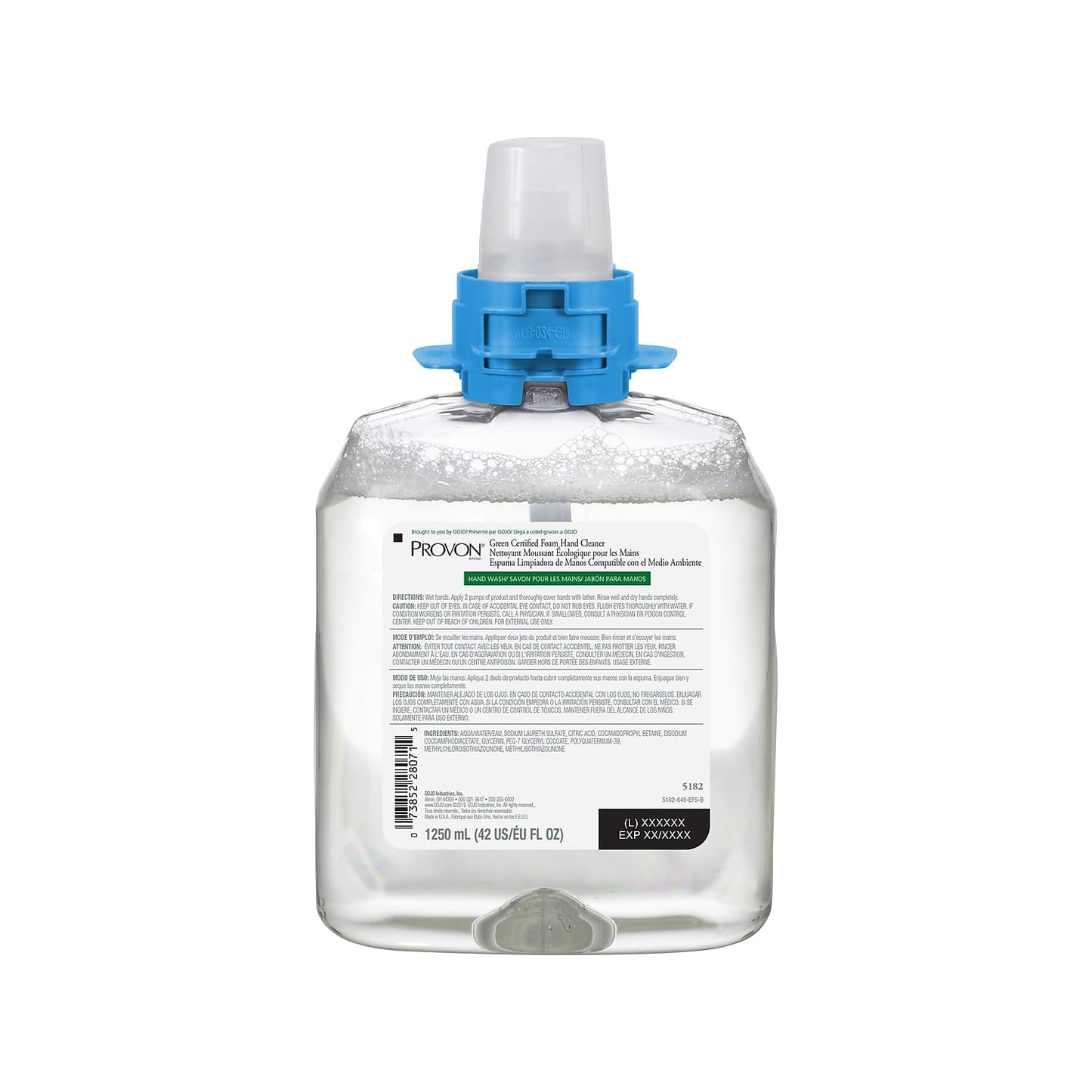 GOJO PROVON Foaming Hand Soap Refill for FMX Dispenser, 4/Carton (5182-04) Beauty & Personal Care GOJO